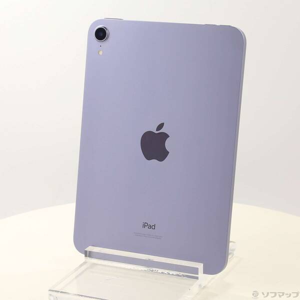 【中古】Apple(アップル) iPad mini 第6世代 256GB パープル MK7X3J／A Wi-Fi 【377-ud】