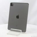 【中古】Apple(アップル) iPad Pro 11インチ 第3世代 128GB スペースグレイ MHQR3J/A Wi-Fi 【262-ud】(2)