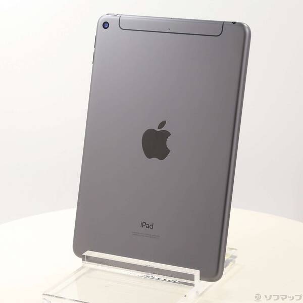 【中古】Apple(アップル) iPad mini 第5世代 64GB スペースグレイ MUX52J／A SIMフリー 【258-ud】