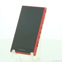 【中古】SONY(ソニー) WALKMAN A100シリーズ メモリ16GB+microSD レッド NW-A105HN RM 【269-ud】(2)