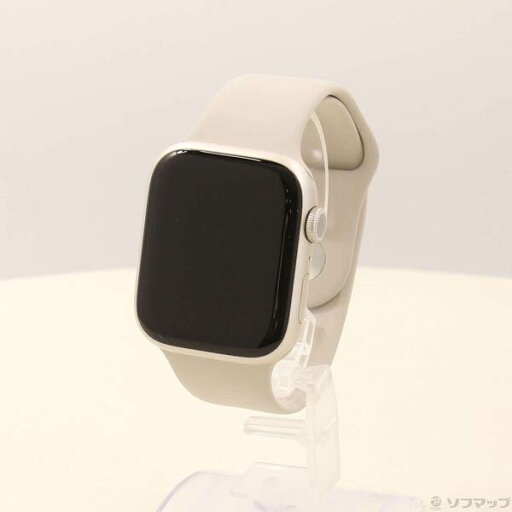 【中古】Apple(アップル) Apple Watch Series 9 GPS 45mm スターライトアルミニウムケース スターライトスポーツバンド 【344-ud】 【中古】Apple(アップル) Apple Watch Series 9 GPS 45mm スターライトアルミニウムケース スターライトスポーツバンド 【344-ud】