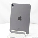 【中古】Apple(アップル) iPad mini 第6世代 64GB スペースグレイ MK7M3J/A Wi-Fi 【297-ud】