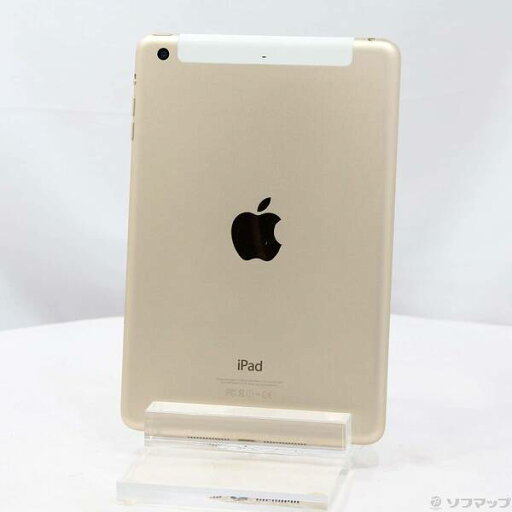 【中古】au iPad mini 3 16GB ゴールド MGYR2J/A au 【262-ud】 【中古】au iPad mini 3 16GB ゴールド MGYR2J/A au 【262-ud】