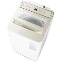 【中古】Panasonic(パナソニック) 〔展示品〕 全自動洗濯機 FAシリーズ ナチュラルベージュ NA-FA7H3-C [洗濯7.0kg /簡易乾燥(送風...