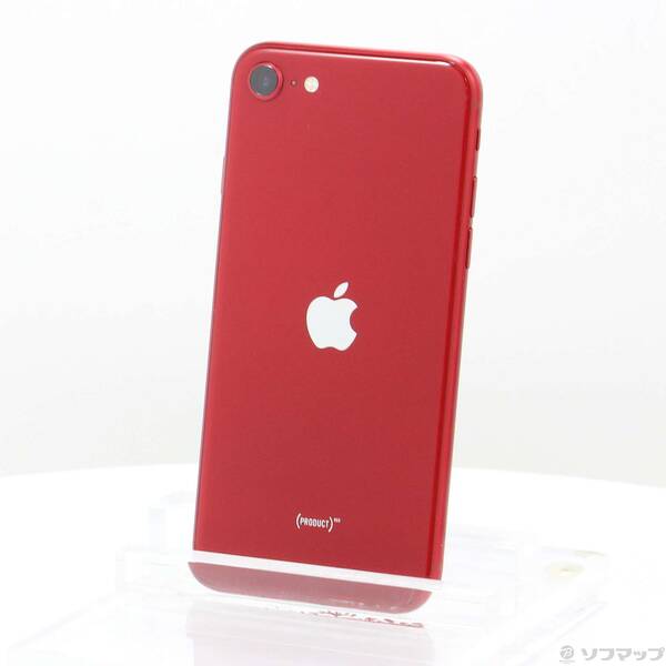 【中古】Apple(アップル) iPhone SE 第3世代 64GB プロダクトレッド MMYE3J/A SIMフリー 【352-ud】