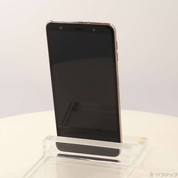 【中古】SAMSUNG(サムスン) GALAXY A7 64GB ゴールド SM-A750C 楽天 SIMフリー 【258-ud】