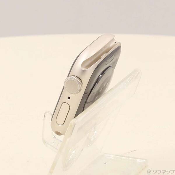 【中古】Apple(アップル) Apple Watch Series 7 Nike GPS 41mm スターライトアルミニウムケース バンド無し 【368-ud】