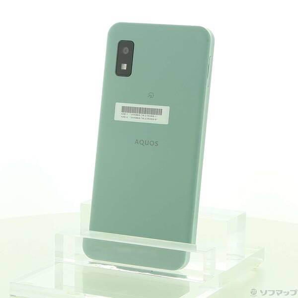 【中古】SHARP(シャープ) AQUOS wish 64GB オリーブグリーン A104SH Y!mobile SIMフリー 【269-ud】