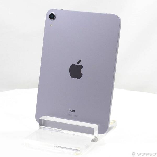 【中古】Apple(アップル) iPad mini 第6世代 256GB パープル MK7X3J／A Wi-Fi 【371-ud】