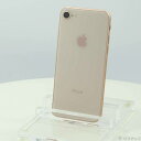 【中古】Apple(アップル) iPhone8 64GB ゴールド MQ7A2J/A SIMフリー 【276-ud】