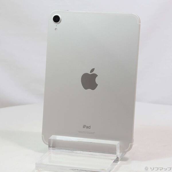 【中古】Apple(アップル) iPad mini 第6世代 256GB スターライト MK8H3J／A SIMフリー 【348-ud】