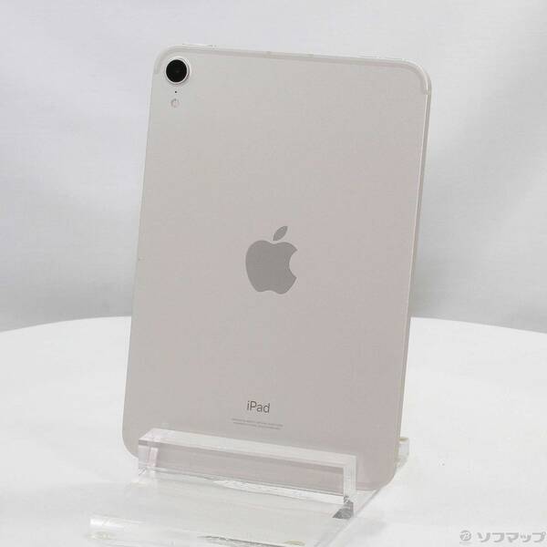 【中古】Apple(アップル) iPad mini 第6世代 256GB スターライト MK8H3J／A SIMフリー 【247-ud】