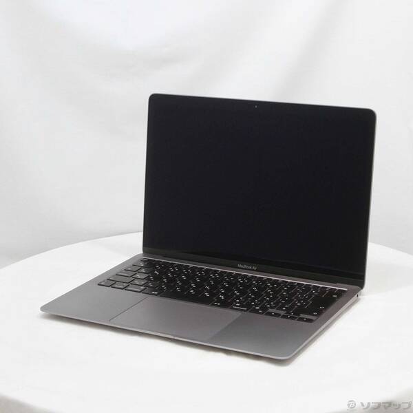 【中古】Apple(アップル) MacBook Air 13.3-inch Late-2020 MGN63J／A Apple M1 8コアCPU_7コアGPU 8GB SSD256GB スペースグレイ 〔14.7 Sonoma〕 【269-ud】