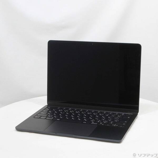 【中古】Apple(アップル) 〔展示品〕 MacBook Air 13.6-inch Mid-2022 MLY33J／A Apple M2 8コアCPU_8コアGPU 8GB SSD256GB ミッドナイト 〔12.6 Monterey〕 【349-ud】