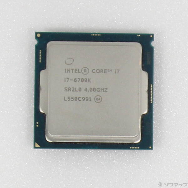 【中古】intel(インテル) Core i7 6700K 〔4.0GHz／LGA 1151〕 【344-ud】