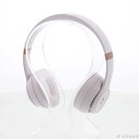 【中古】Beats by Dr. Dre 〔展示品〕 eats Solo4 オンイヤーワイヤレスヘッドフォン クラウドピンク MUW33PA/A 【198-ud】