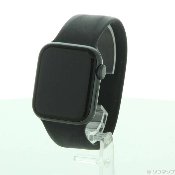 【中古】Apple(アップル) Apple Watch Series 6 GPS 40mm スペースグレイアルミニウムケース ブラックソロループ 【348-ud】
