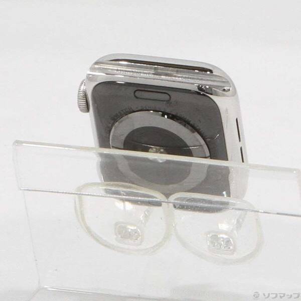 【中古】Apple(アップル) Apple Watch Series 5 GPS + Cellular 40mm ステンレススチールケース バンド無し 【258-ud】