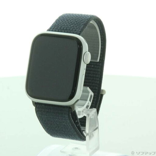 【中古】Apple(アップル) Apple Watch Series 9 GPS 45mm シルバーアルミニウムケース ミッドナイトスポーツループ 【344-ud】 【中古】Apple(アップル) Apple Watch Series 9 GPS 45mm シルバーアルミニウムケース ミッドナイトスポーツループ 【344-ud】