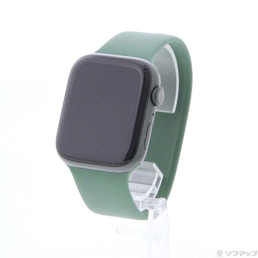 【中古】Apple(アップル) Apple Watch Series 7 GPS 45mm グリーンアルミニウムケース クローバーソロループ 【377-ud】 【中古】Apple(アップル) Apple Watch Series 7 GPS 45mm グリーンアルミニウムケース クローバーソロループ 【377-ud】