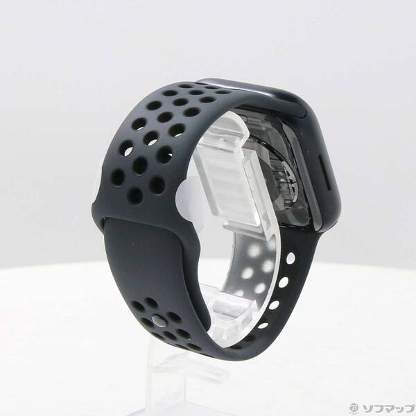 【中古】Apple(アップル) Apple Watch Series 7 Nike GPS + Cellular 45mm ミッドナイトアルミニウムケース アンスラサイト／ブラックNikeスポーツバンド 【269-ud】
