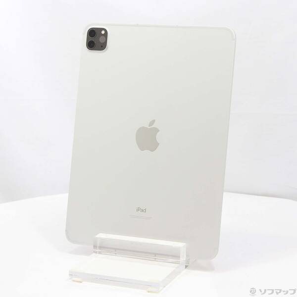 【中古】Apple(アップル) iPad Pro 11インチ 第3世代 512GB シルバー MHWA3J/A SoftBankロック解除SIMフリー 【349-ud】
