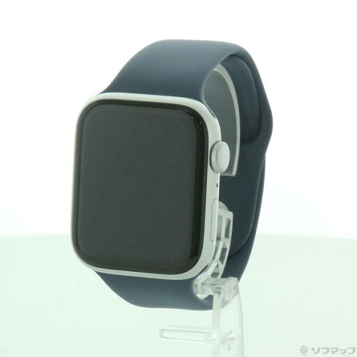 【中古】Apple(アップル) Apple Watch SE 第2世代 GPS 44mm シルバーアルミニウムケース ストームブルースポーツバンド 【295-ud】 【中古】Apple(アップル) Apple Watch SE 第2世代 GPS 44mm シルバーアルミニウムケース ストームブルースポーツバンド 【295-ud】