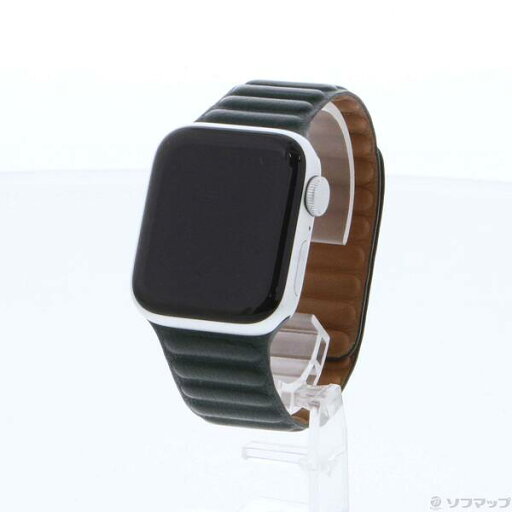 【中古】Apple(アップル) Apple Watch SE 第1世代 GPS 40mm シルバーアルミニウムケース セコイアグリーンレザーリンク 【344-ud】 【中古】Apple(アップル) Apple Watch SE 第1世代 GPS 40mm シルバーアルミニウムケース セコイアグリーンレザーリンク 【344-ud】