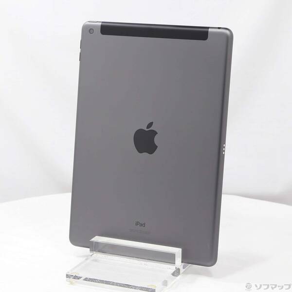 【中古】Apple(アップル) iPad 第8世代 32GB スペースグレイ MYMH2J／A auロック解除SIMフリー 【258-ud】