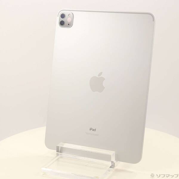 【中古】Apple(アップル) iPad Pro 11インチ 第3世代 128GB シルバー MHQT3J／A Wi-Fi 【381-ud】