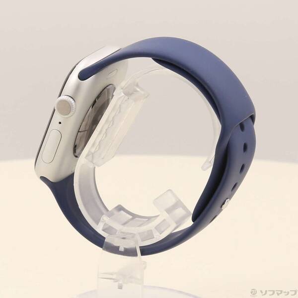 【中古】Apple(アップル) Apple Watch Series 10 GPS 46mm シルバーアルミニウムケース デニムスポーツバンド 【196-ud】