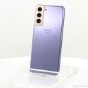 【中古】SAMSUNG(サムスン) Galaxy S21 5G 256GB ファントムバイオレット SC-51B docomo 【344-ud】