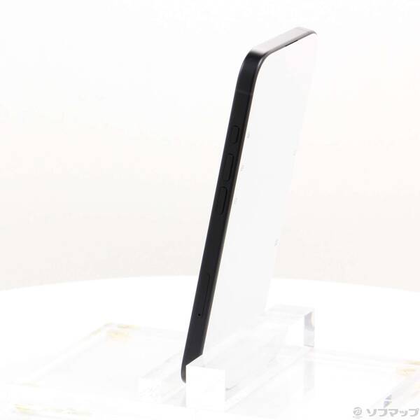 【中古】Apple(アップル) iPhone16 128GB ブラック MYDQ3J／A SIMフリー 【198-ud】