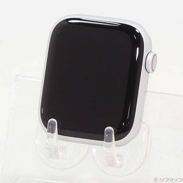 【中古】Apple(アップル) Apple Watch Series 8 GPS + Cellular 45mm シルバーアルミニウムケース バンド無し 【276-ud】