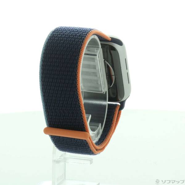 【中古】Apple(アップル) Apple Watch Series 6 GPS 40mm シルバーアルミニウムケース ディープネイビースポーツループ 【198-ud】