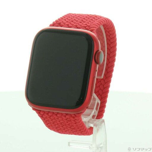 【中古】Apple(アップル) Apple Watch Series 8 GPS + Cellular 45mm (PRODUCT)REDアルミニウムケース レッドブレイデッドソロループ 【349-ud】 【中古】Apple(アップル) Apple Watch Series 8 GPS + Cellular 45mm (PRODUCT)REDアルミニウムケース レッドブレイデッドソロループ 【349-ud】