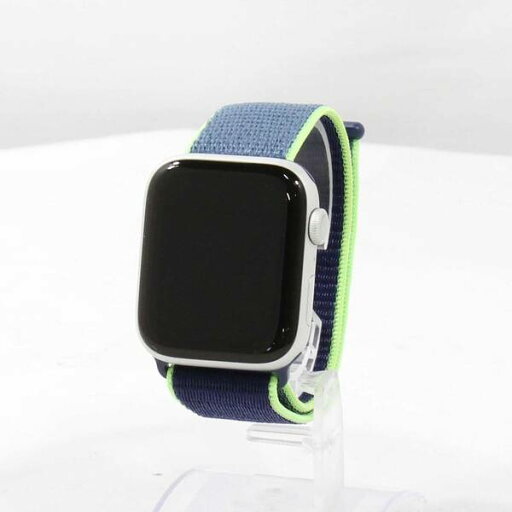 【中古】Apple(アップル) Apple Watch Series 5 GPS 44mm シルバーアルミニウムケース ネオンライムスポーツループ 【262-ud】 【中古】Apple(アップル) Apple Watch Series 5 GPS 44mm シルバーアルミニウムケース ネオンライムスポーツループ 【262-ud】