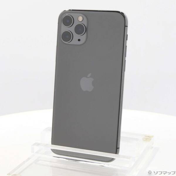 【中古】Apple(アップル) iPhone11 Pro 256GB スペースグレイ MWC72J/A SIMフリー 【305-ud】