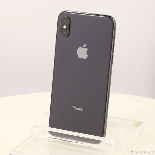 【中古】Apple(アップル) iPhoneX 256GB スペースグレイ MQC12J/A SIMフリー 【251-ud】