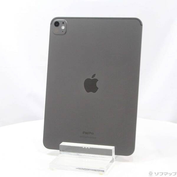 【中古】Apple(アップル) iPad Pro 11インチ 第5世代 標準ガラス 256GB スペースブラック MVV83J／A Wi-Fi 【198-ud】