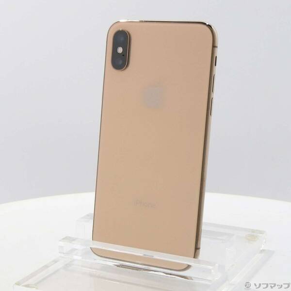 【中古】Apple(アップル) iPhoneXS 256GB ゴールド MTE22J/A SoftBank 【297-ud】