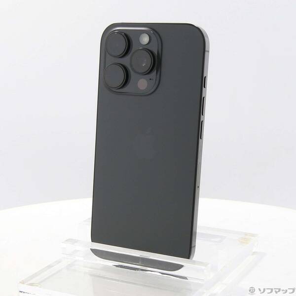 【中古】Apple(アップル) iPhone16 Pro 256GB ブラックチタニウム MYN03J/A SIMフリー 【276-ud】