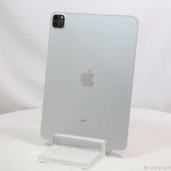 【中古】Apple(アップル) iPad Pro 11インチ 第3世代 256GB シルバー FHQV3J／A Wi-Fi 【344-ud】