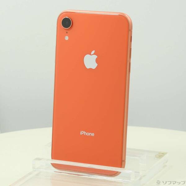 【中古】Apple(アップル) iPhoneXR 64GB コーラル MT0A2J/A SIMフリー 【276-ud】