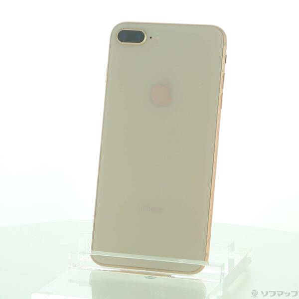 【中古】Apple(アップル) iPhone8 Plus 256GB ゴールド MQ9Q2J／A SIMフリー 【262-ud】