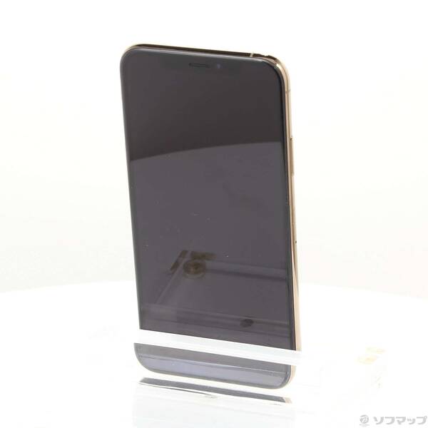 【中古】Apple(アップル) iPhoneXS 256GB ゴールド MTE22J／A SIMフリー 【295-ud】
