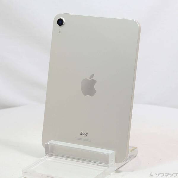 【中古】Apple(アップル) iPad mini 第6世代 64GB スターライト MK7P3J/A Wi-Fi 【349-ud】
