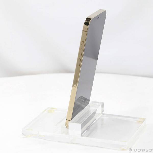 【中古】Apple(アップル) iPhone12 Pro Max 128GB ゴールド MGCW3J／A SIMフリー 【251-ud】