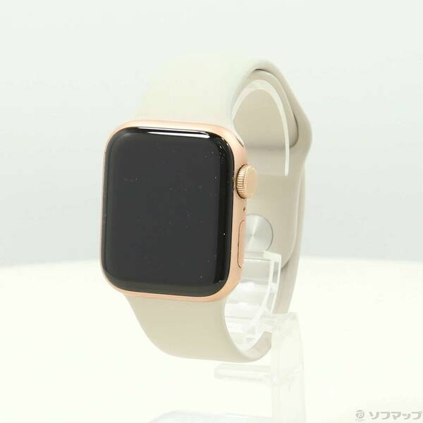 【中古】Apple(アップル) Apple Watch SE 第1世代 GPS 40mm ゴールドアルミニウムケース スターライトスポーツバンド 【258-ud】