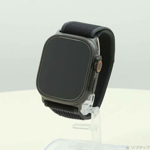 【中古】Apple(アップル) Apple Watch Ultra 2 GPS + Cellular 49mm ブラックチタニウムケース ブラックトレイルループ 【349-ud】 【中古】Apple(アップル) Apple Watch Ultra 2 GPS + Cellular 49mm ブラックチタニウムケース ブラックトレイルループ 【349-ud】